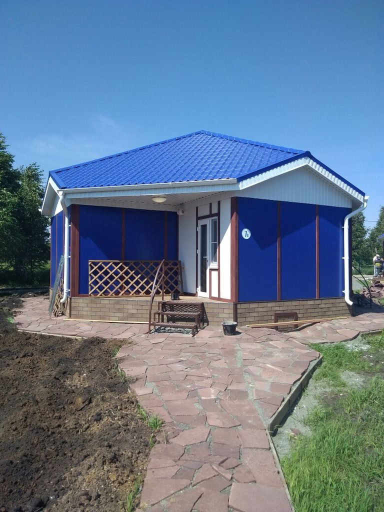 Проживание в двухместном одноэтажном доме