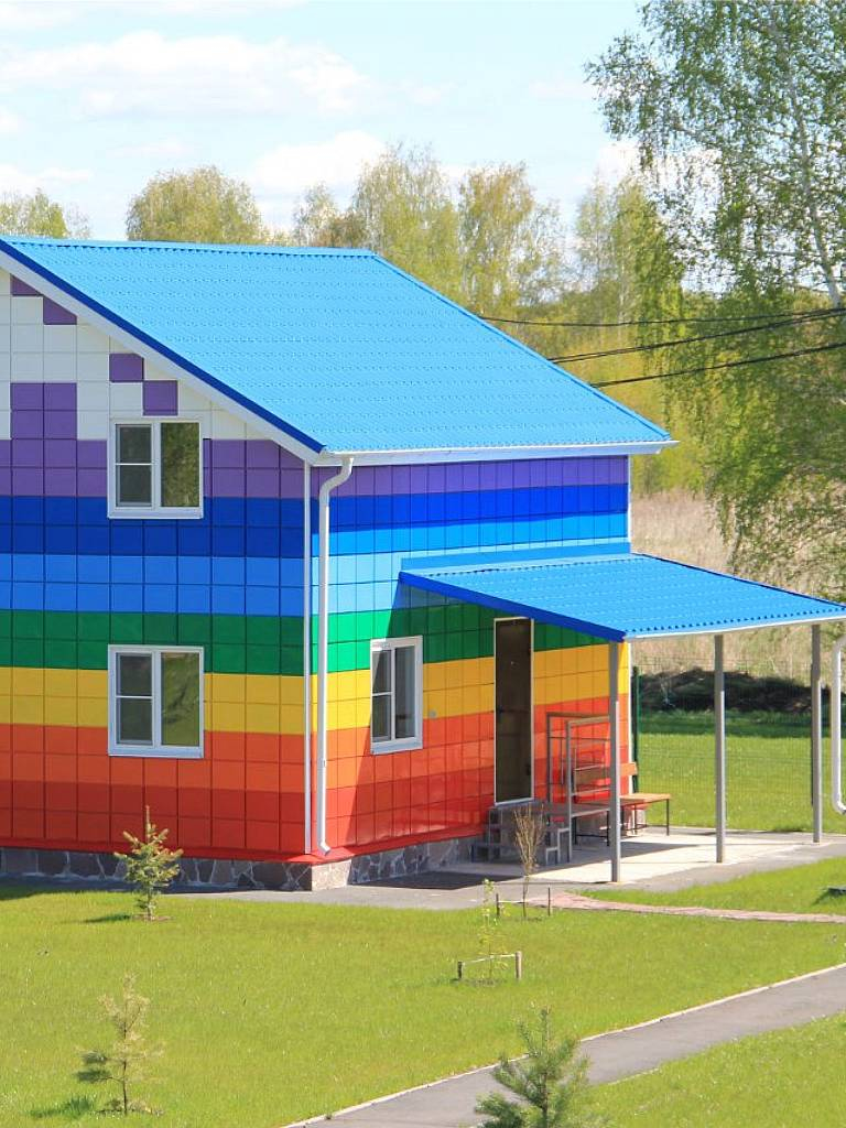 Проживание в пятиместном двухэтажном доме