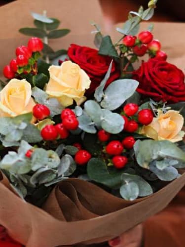 Все букеты с розами