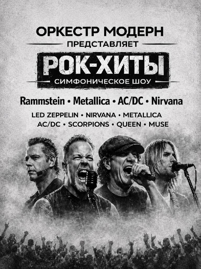 Билеты на концерт «Рок под звёздным небом - Оркестр «Модерн»»
