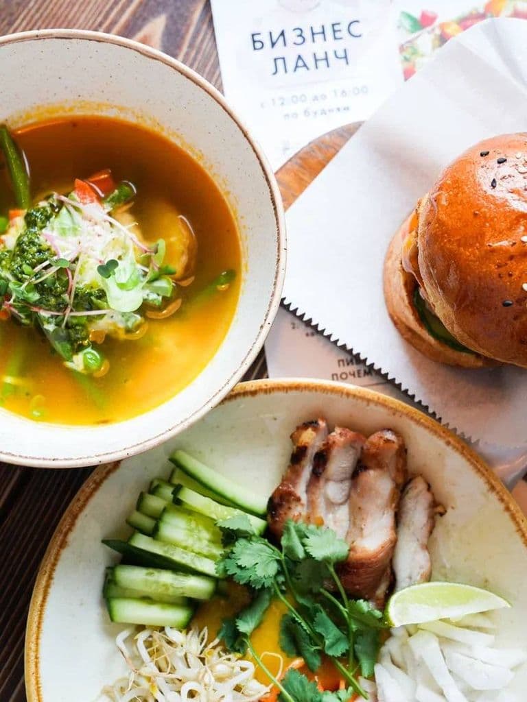 Комбо-наборы в будние дни с 12:00 до 16:00