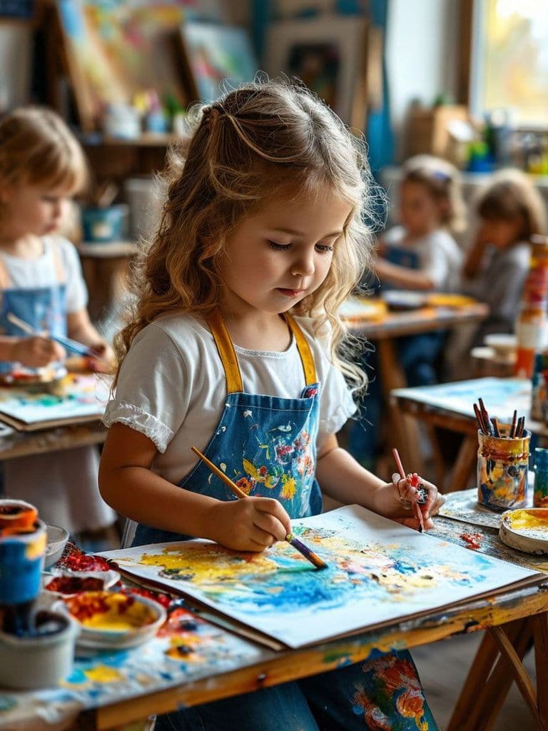 Разовое занятие по живописи для детей