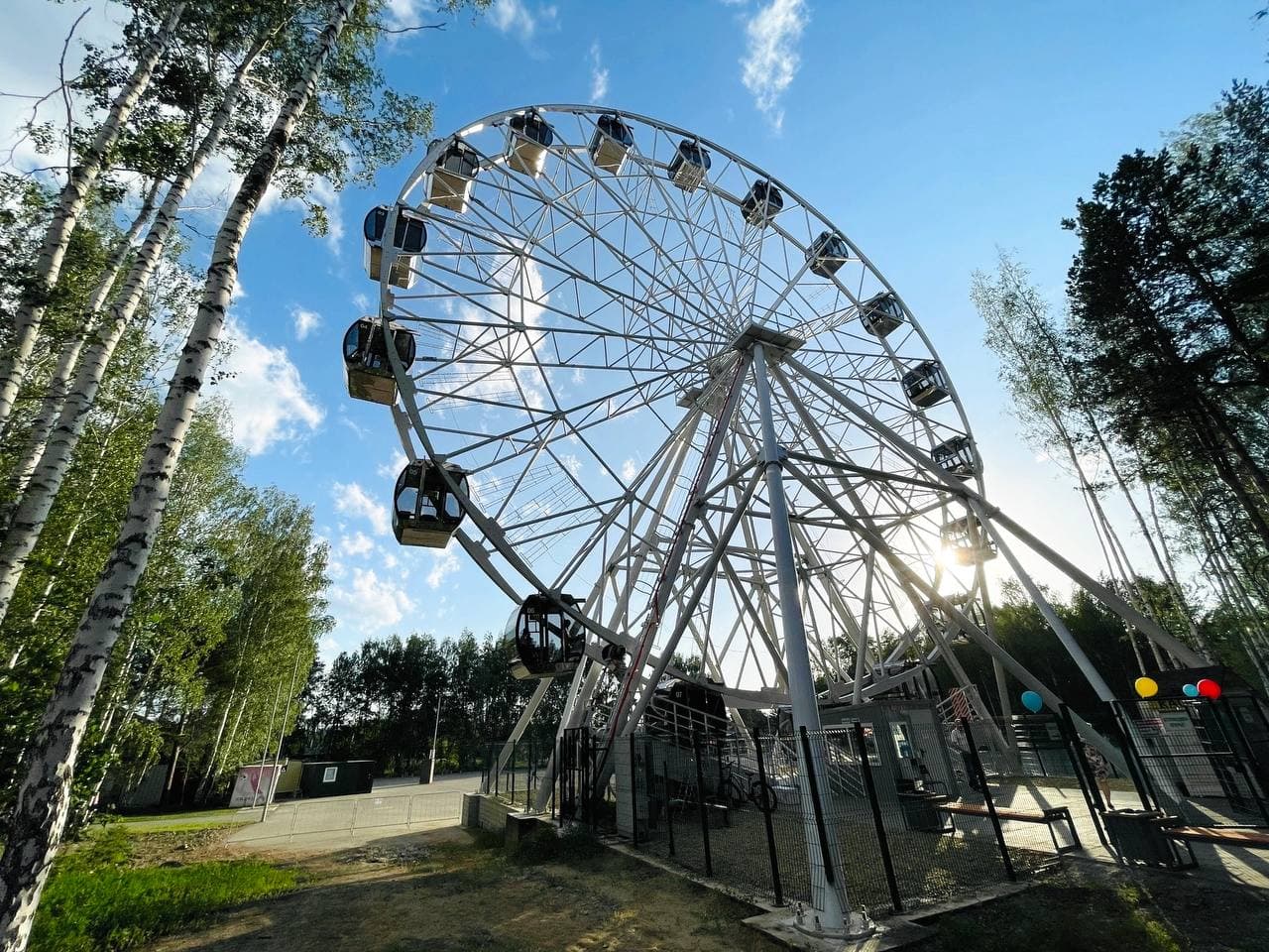 Колесо обозрения в Верхней Пышме