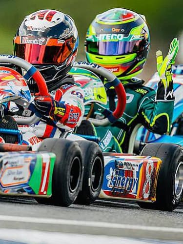 Экстремальный заезд на карте для 1 или 2 человек, 10 мин.