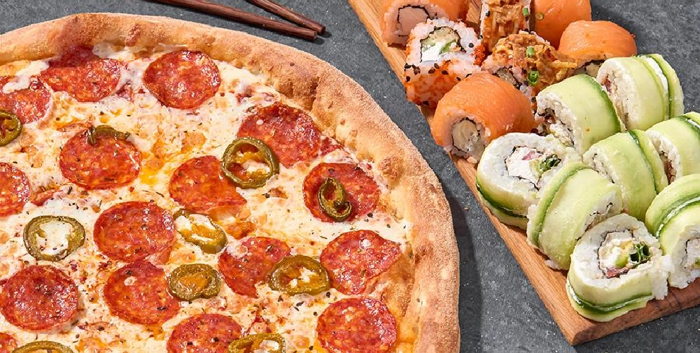 Сушкоф и пицца