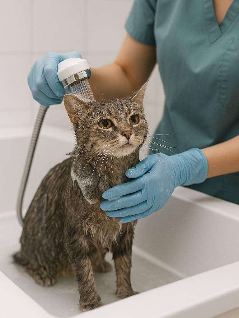 Комплекс для кошек (с купанием)