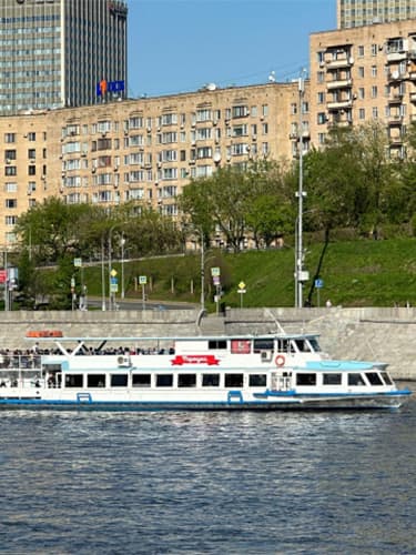 Прогулка от причала «Китай-Город» до причала «Киевский»
