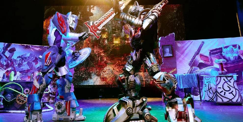 Детский спектакль Автоботы на каникулах