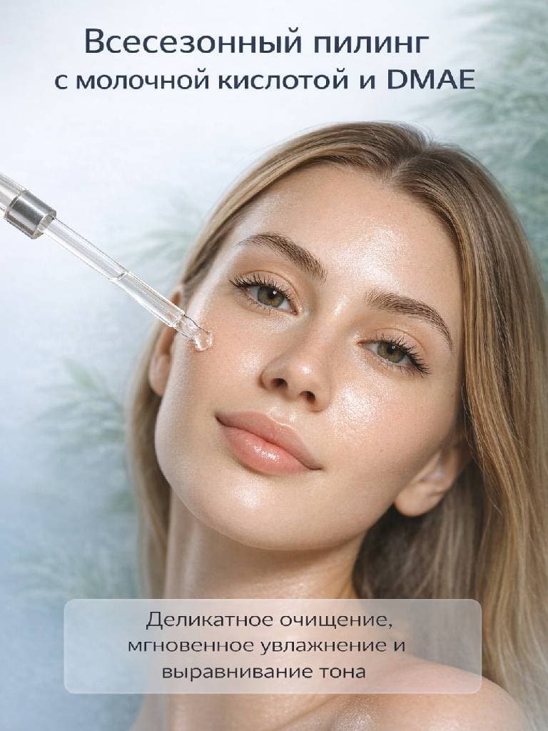 Всесезонный пилинг с молочной кислотой и DMAE