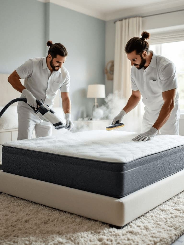 Химчистка двуспального матраса