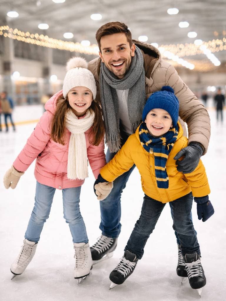 Посещение катка по тарифу «Семейный»