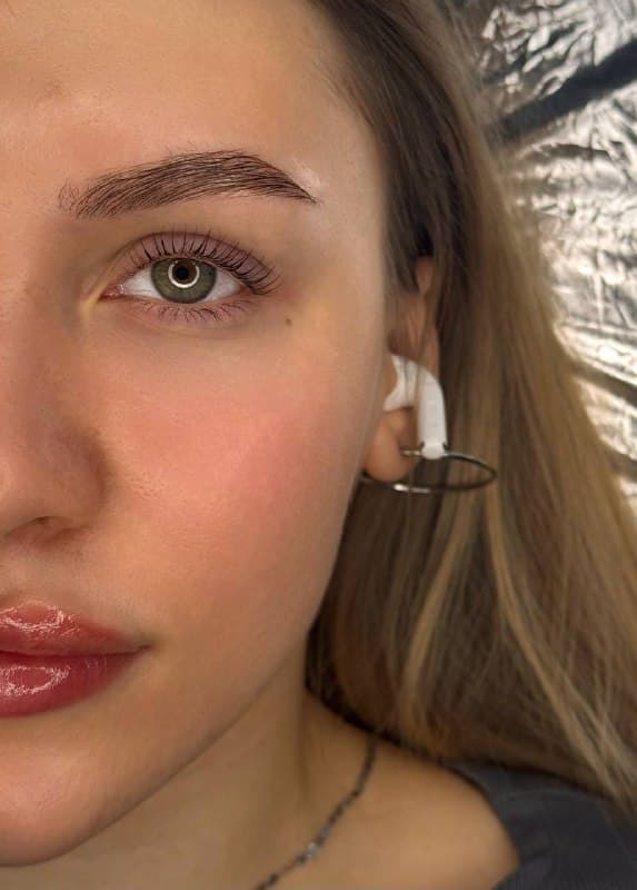 Ламинирование ресниц без окрашивания