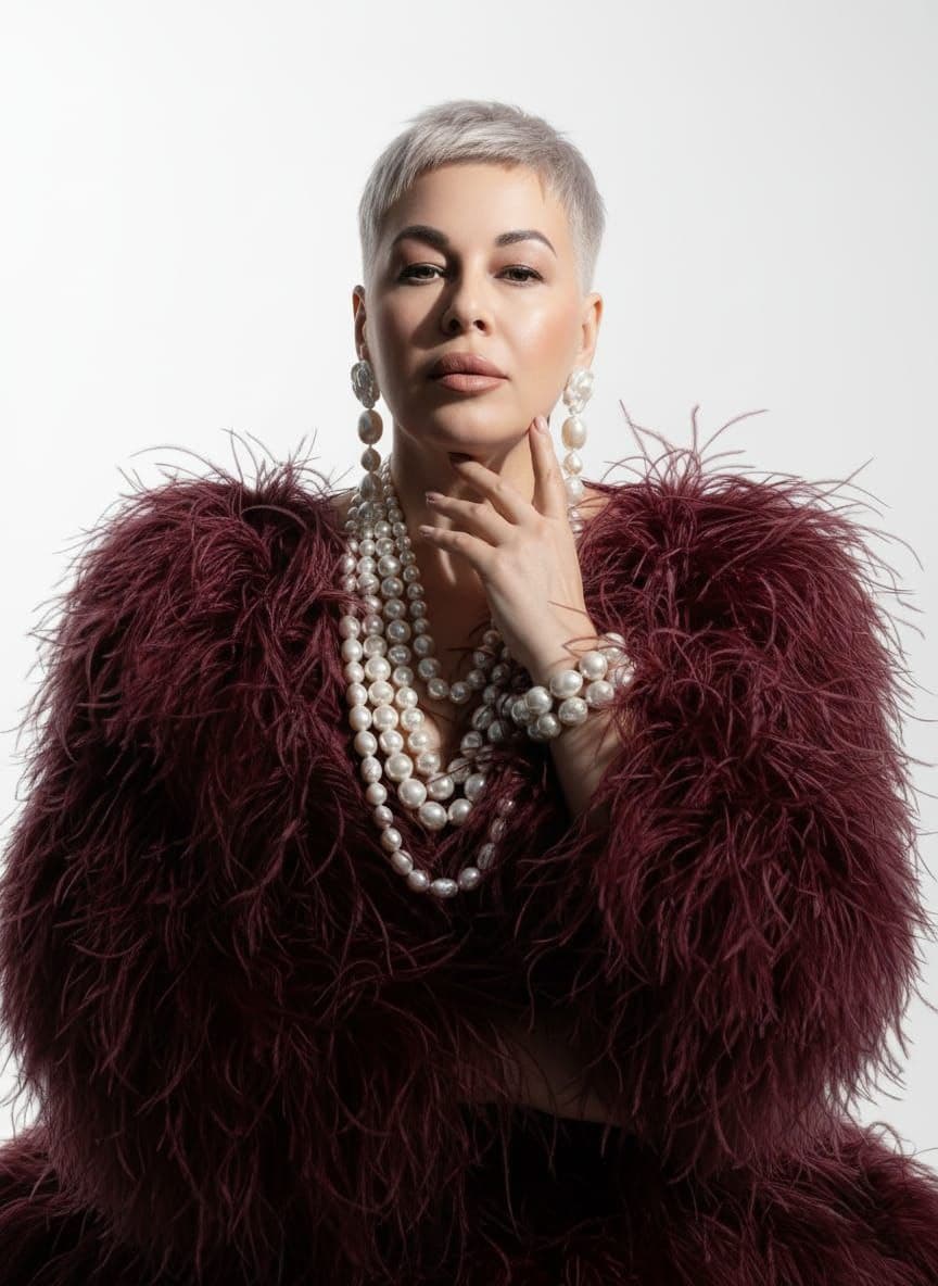 Подравнивание волос одним срезом