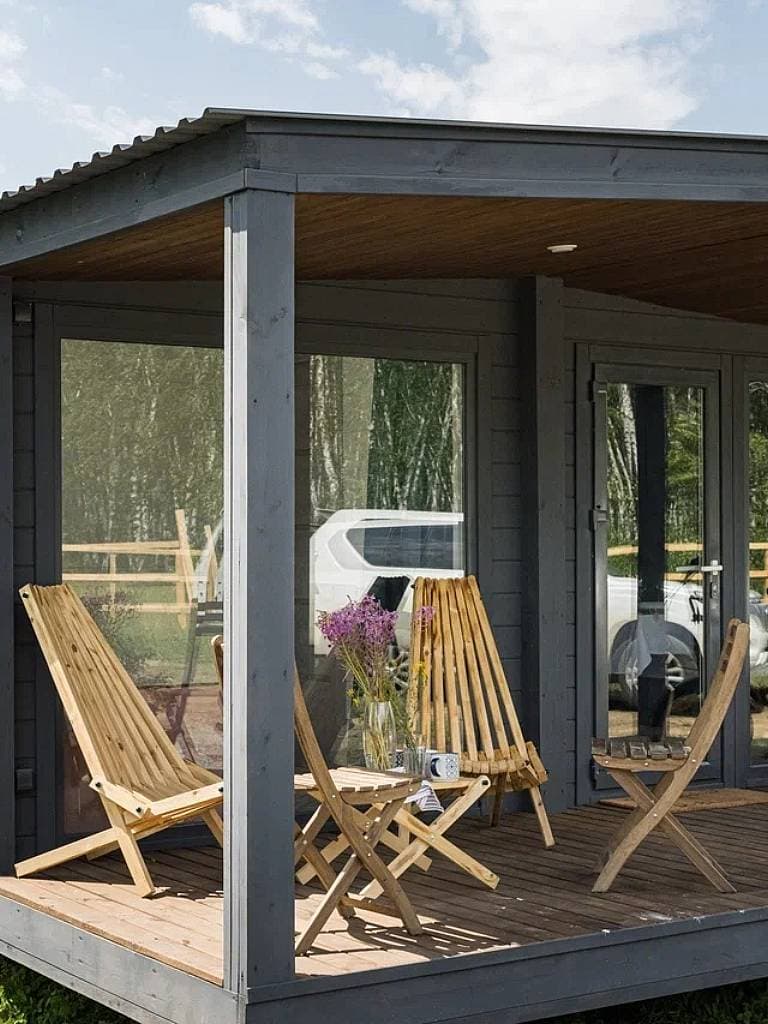 Аренда домика №1 для 4 гостей, с Вс по Пт (включительно)