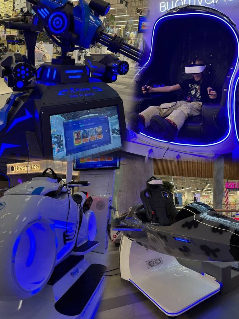 Безлимит на 2 часа на VR-аттракционах