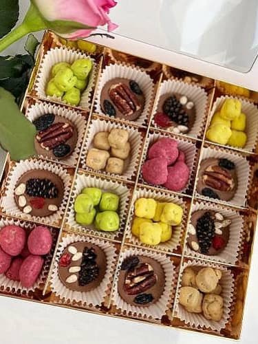 Шоколадный набор с малиной № 3