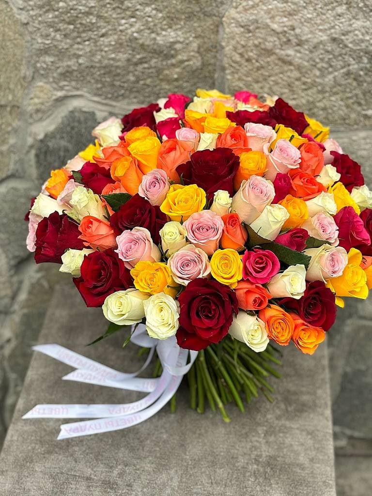 Букет из 101 Розы Кения