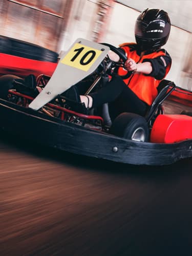 Заезд на картинге, 20 мин.