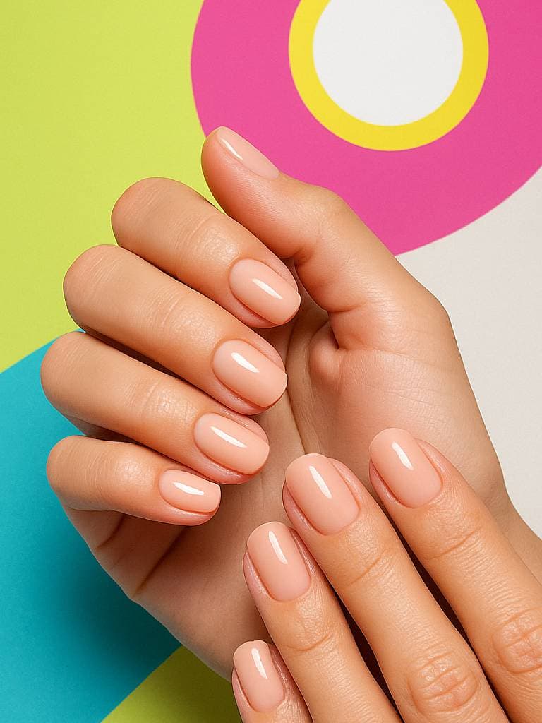 Маникюр + однотонное покрытие гель-лаком