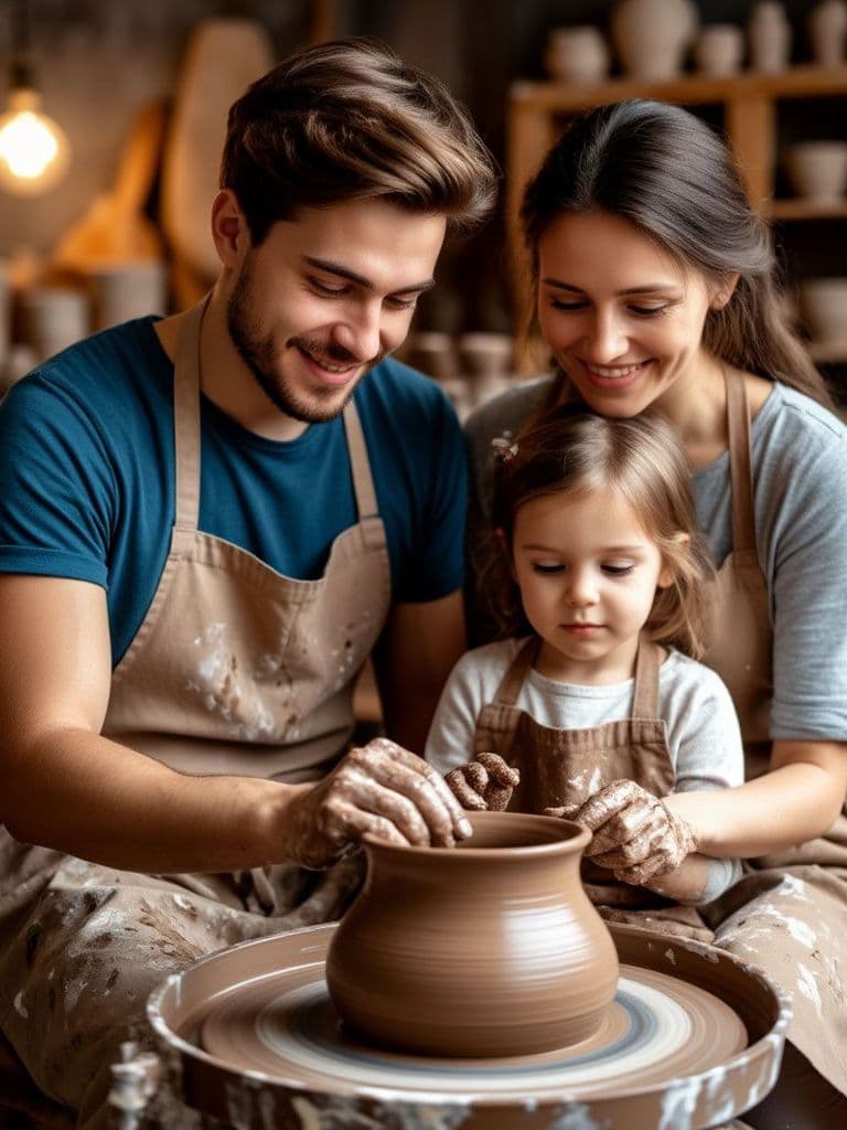 Мастер-класс по гончарному мастерству «Взрослый + ребенок»