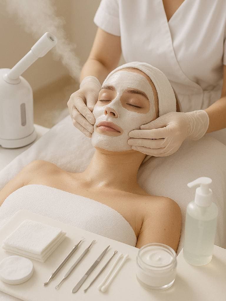 11-этапная комбинированная чистка лица, 1 ч.