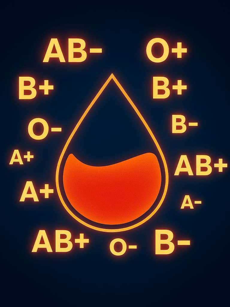 Анализ крови: группа крови + резус-фактор