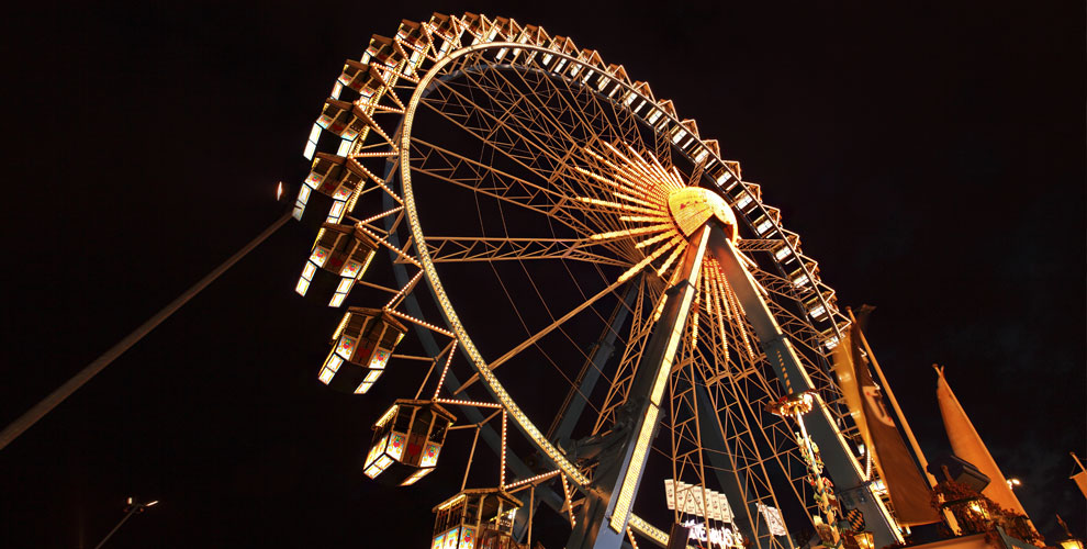 Колесо обозрения 360 в КРК Мегаполис