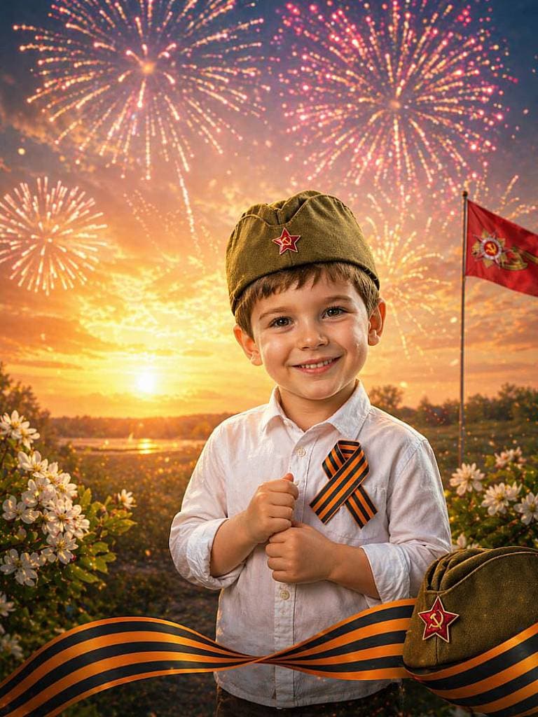 Атрибутика к 9 Мая