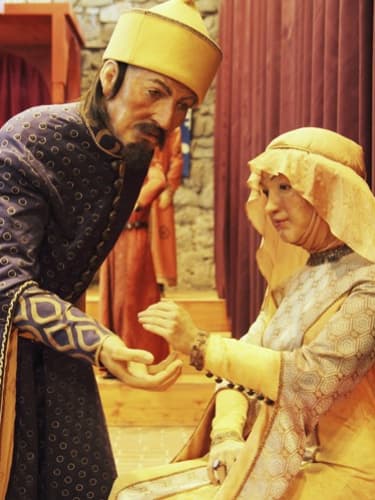 Входной билет на выставку «Восковые фигуры»