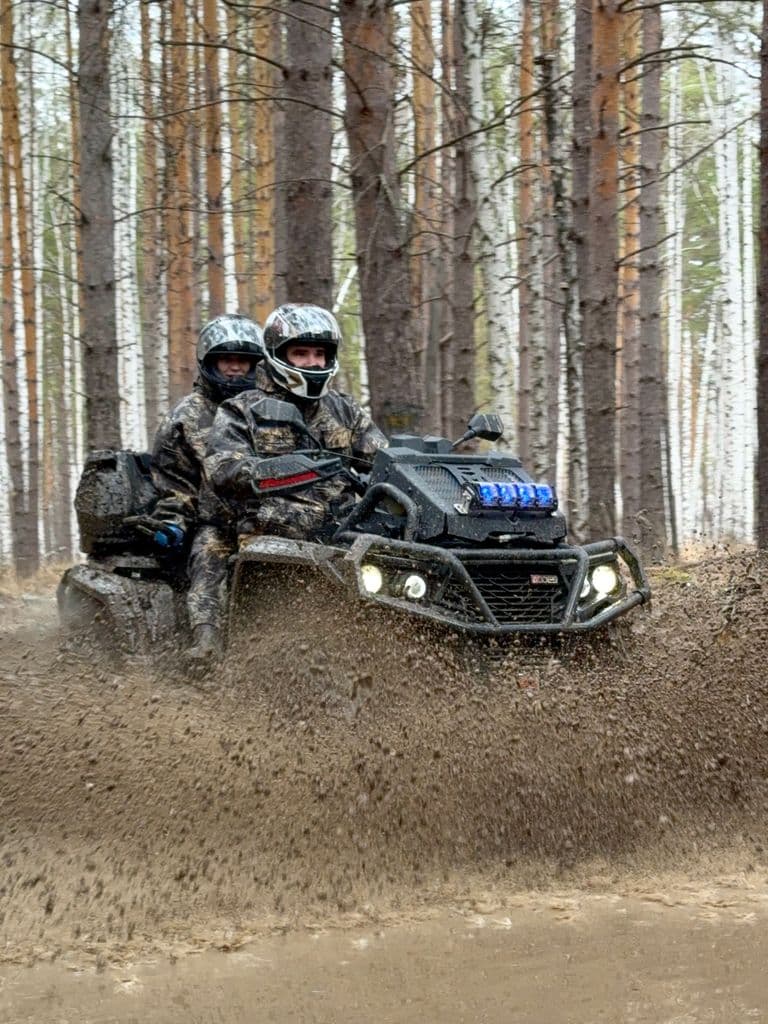 Катание на квадроцикле, 2 ч.