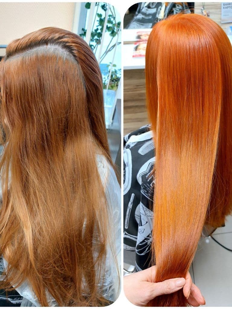 Окрашивание в 1 тон + восстанавливающий комплекс