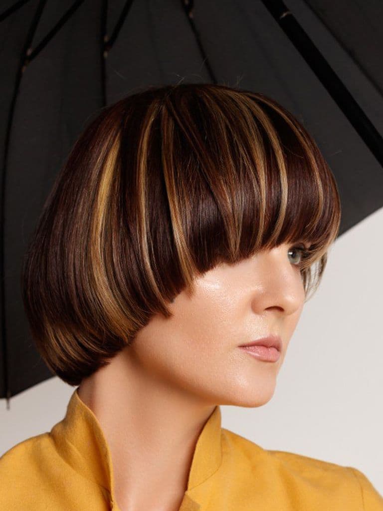 Женская стрижка + укладка по форме стрижки