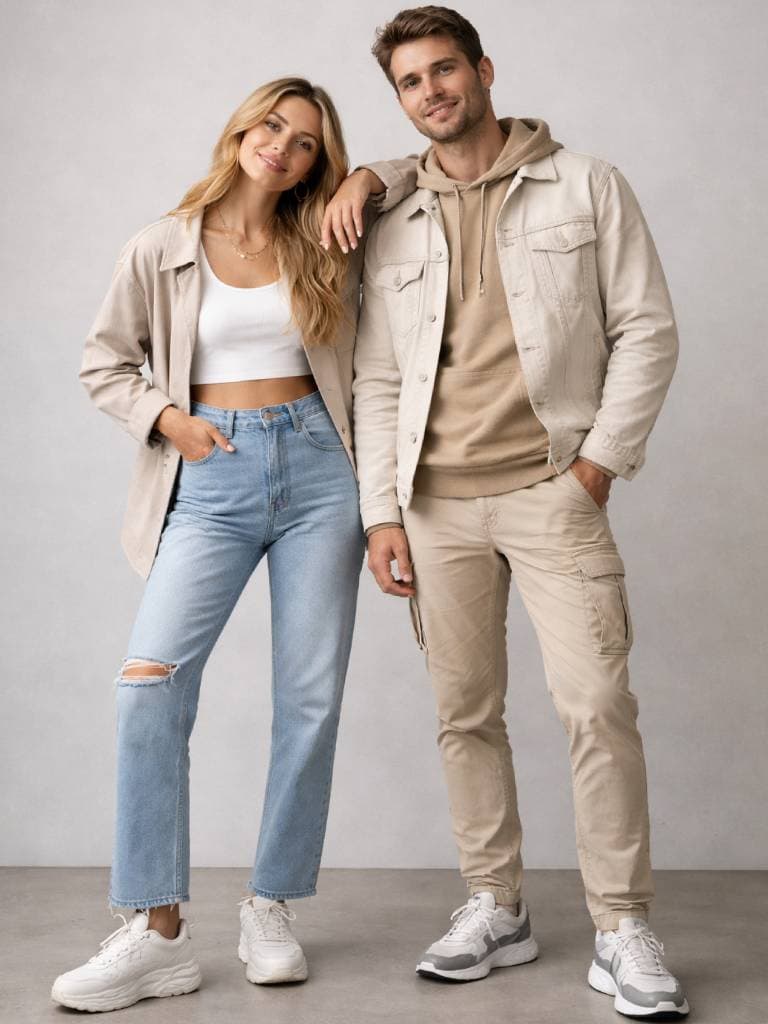 Ассортимент одежды и обуви