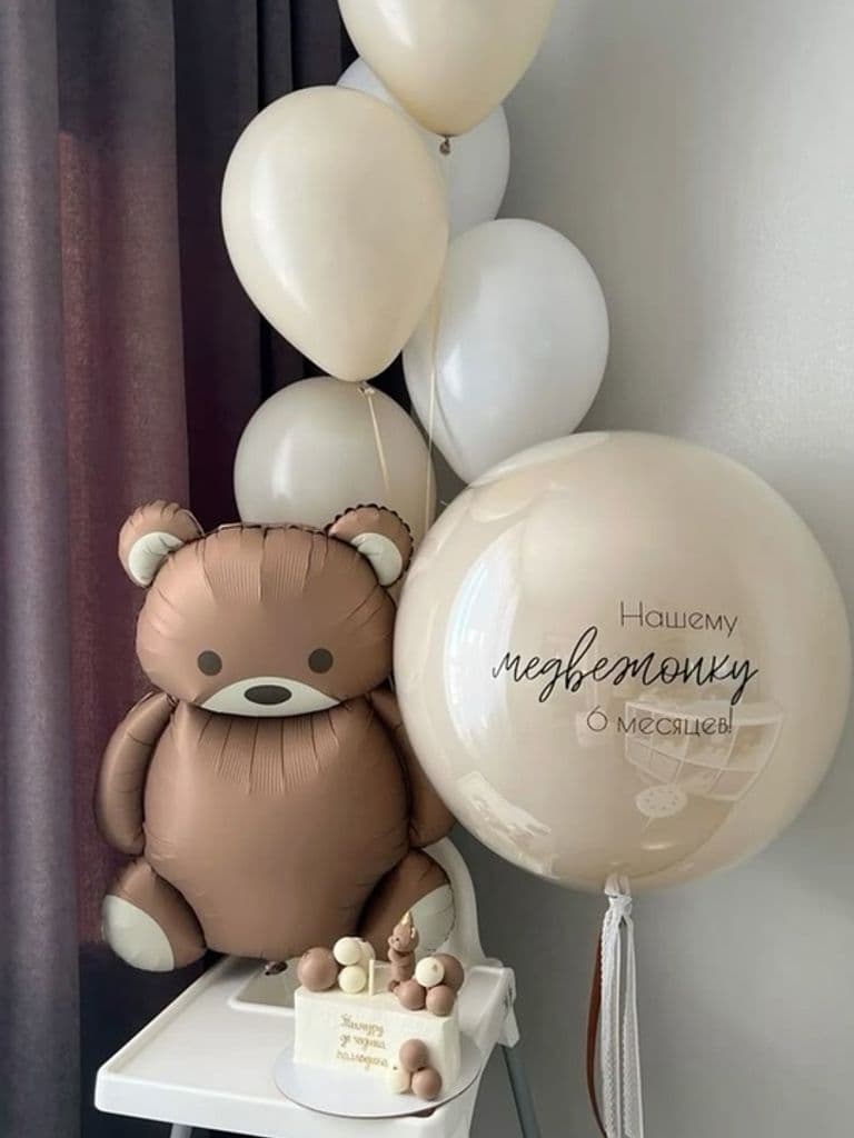 Композиции шаров  к дню рождения