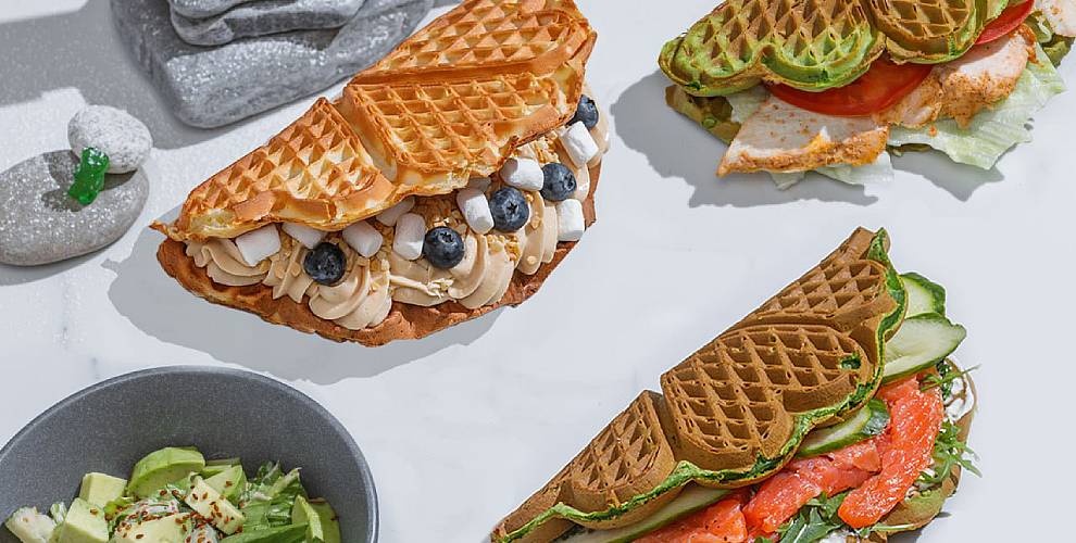 Норвежские вафли Vaffel