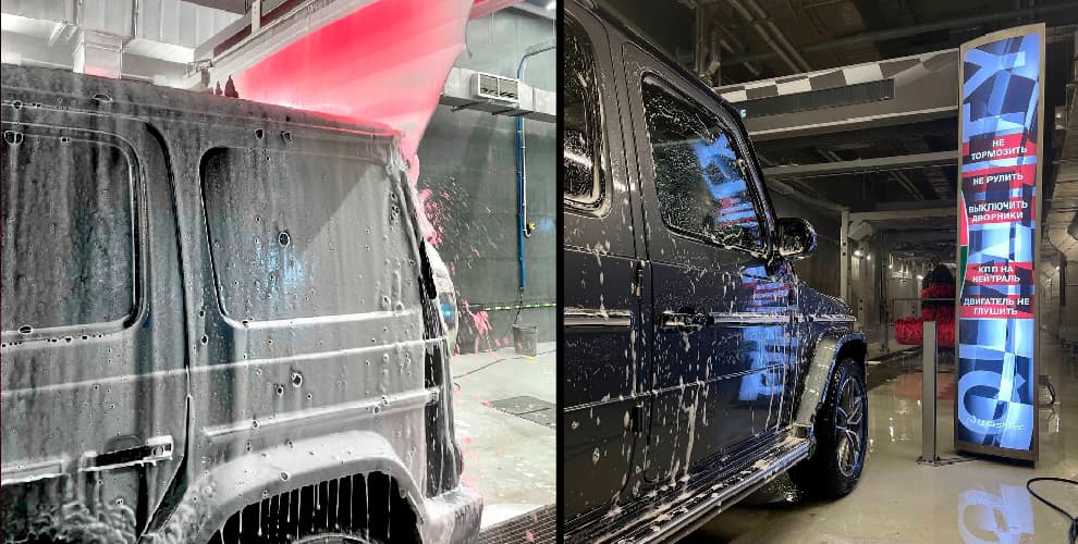 Конвейерная автомойка Autolab by rcc