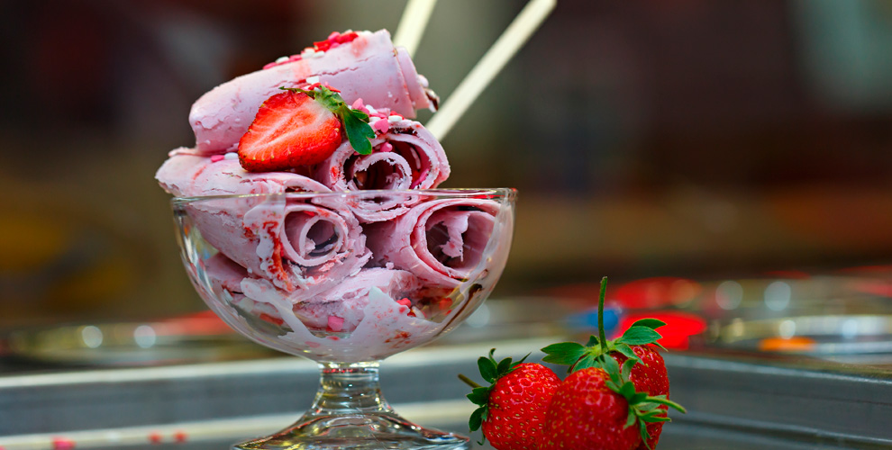 Жареное мороженое Chubby Bunny