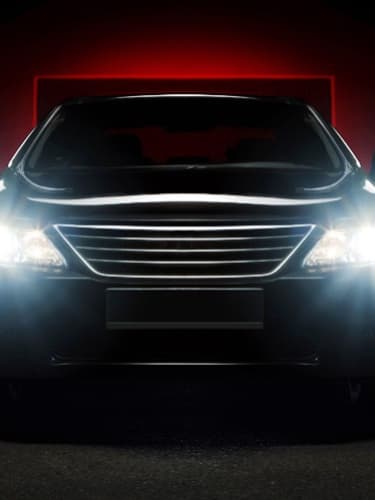 Полировка двух фар автомобиля + противотуманных фар