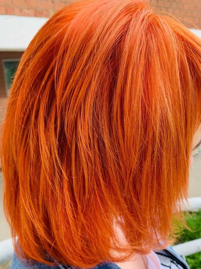 Окрашивание волос в 1 тон Ollin + холодный ботокс Cold Botox