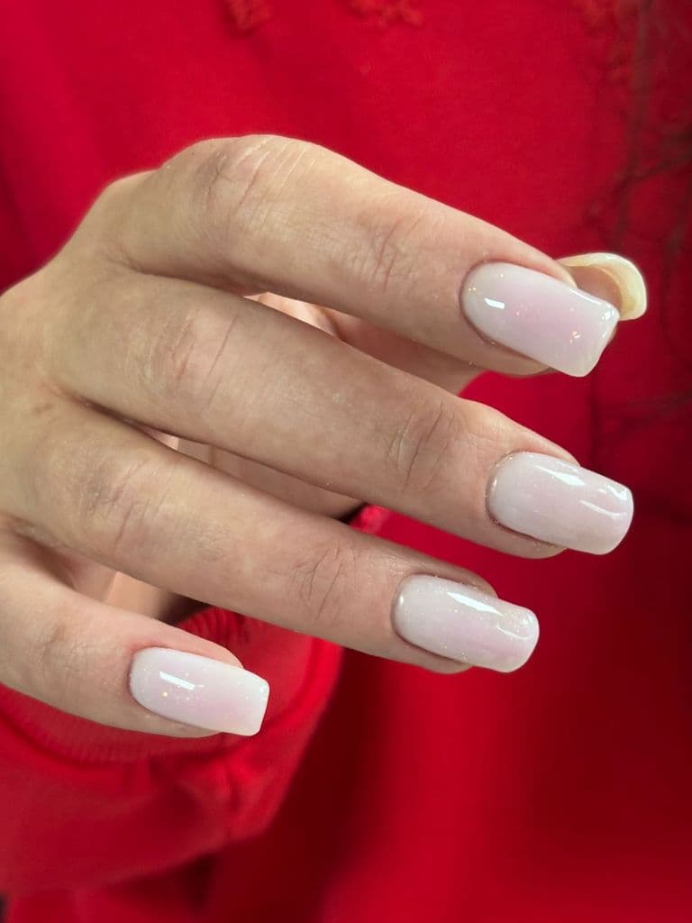 Комбинированный маникюр + покрытие гель-лаком