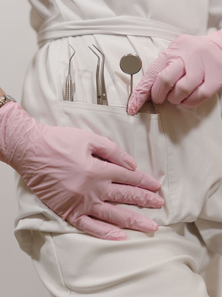 Установка коронки