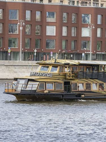 Прогулка по Москве-реке на теплоходе «Морис» от Сити-Экспо