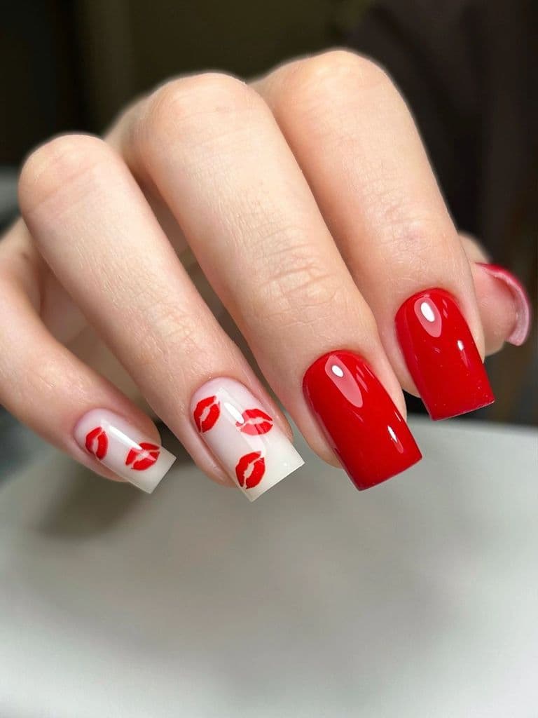 Маникюр + укрепление + однотонное покрытие гель-лаком