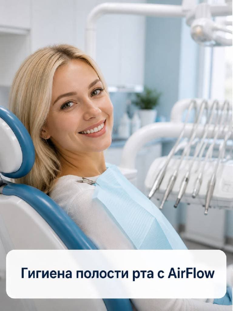 Гигиена полости рта с AirFlow