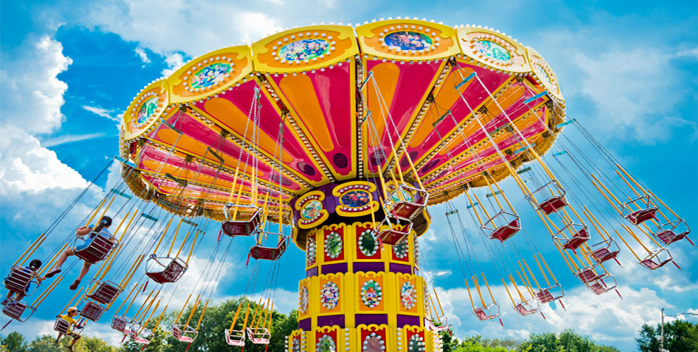 Новые аттракционы в парке им.Пушкина