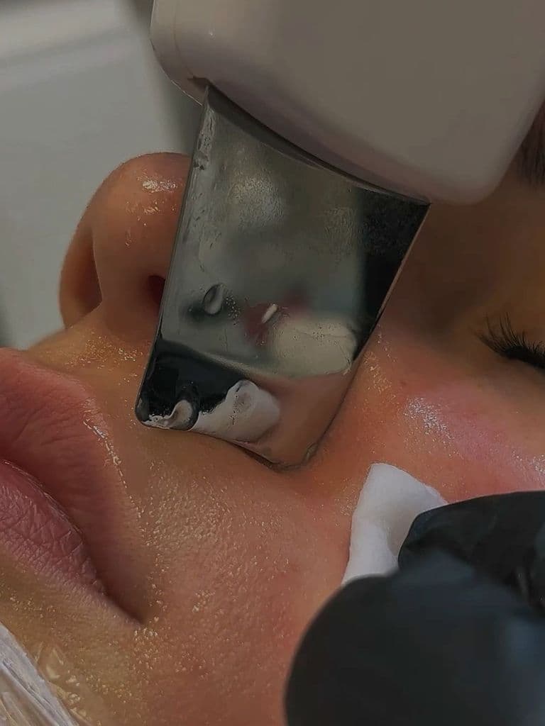 Подарочный сертификат на ультразвуковую чистку лица