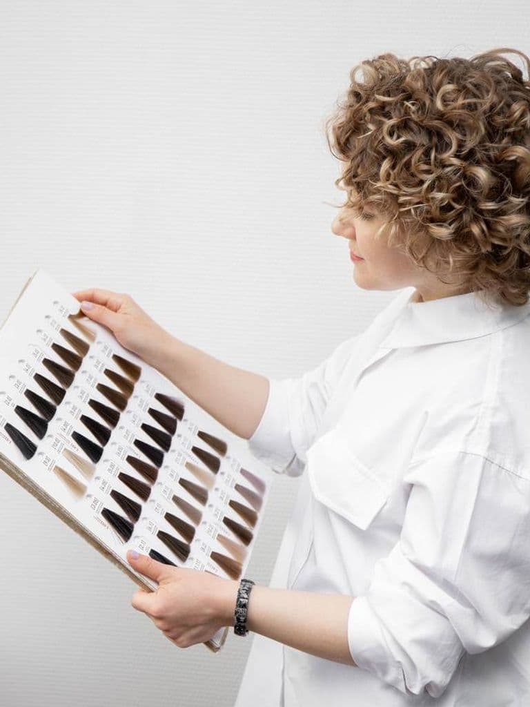 Окрашивание волос в 1 тон