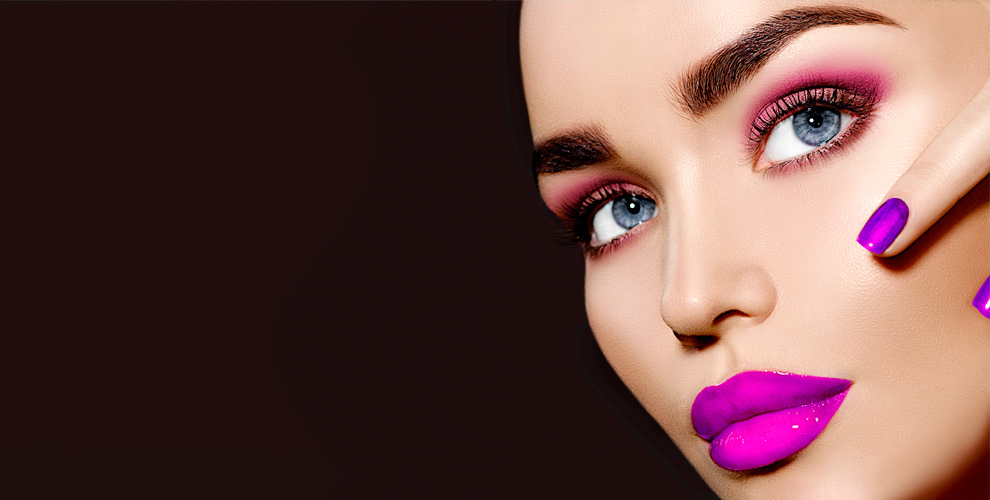 на женский комбинированный маникюр