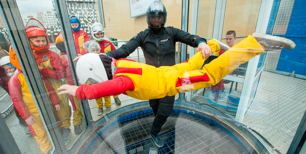 на 5 минут полета в аэротрубе для взрослых