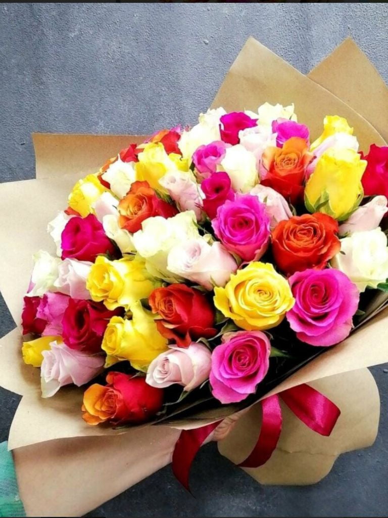 Монобукет «51 роза»